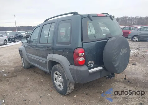 2006 Jeep Liberty Sport from USA, damaged, VIN 1J4GL48KX6W133044